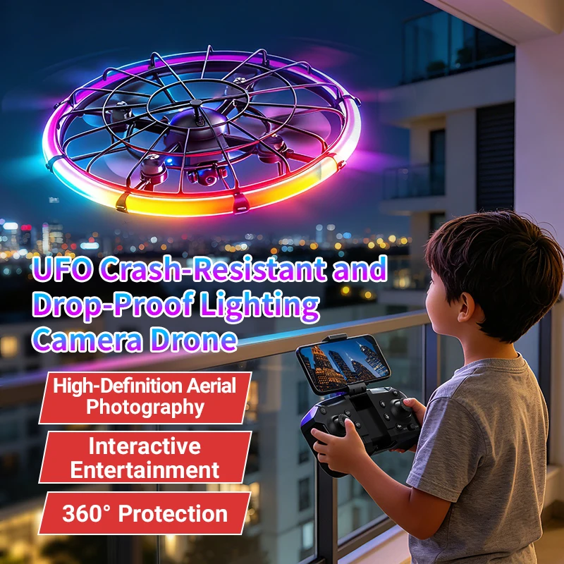 Photography Lighting For Beginners - JJRC H145 UFO RC Drone met