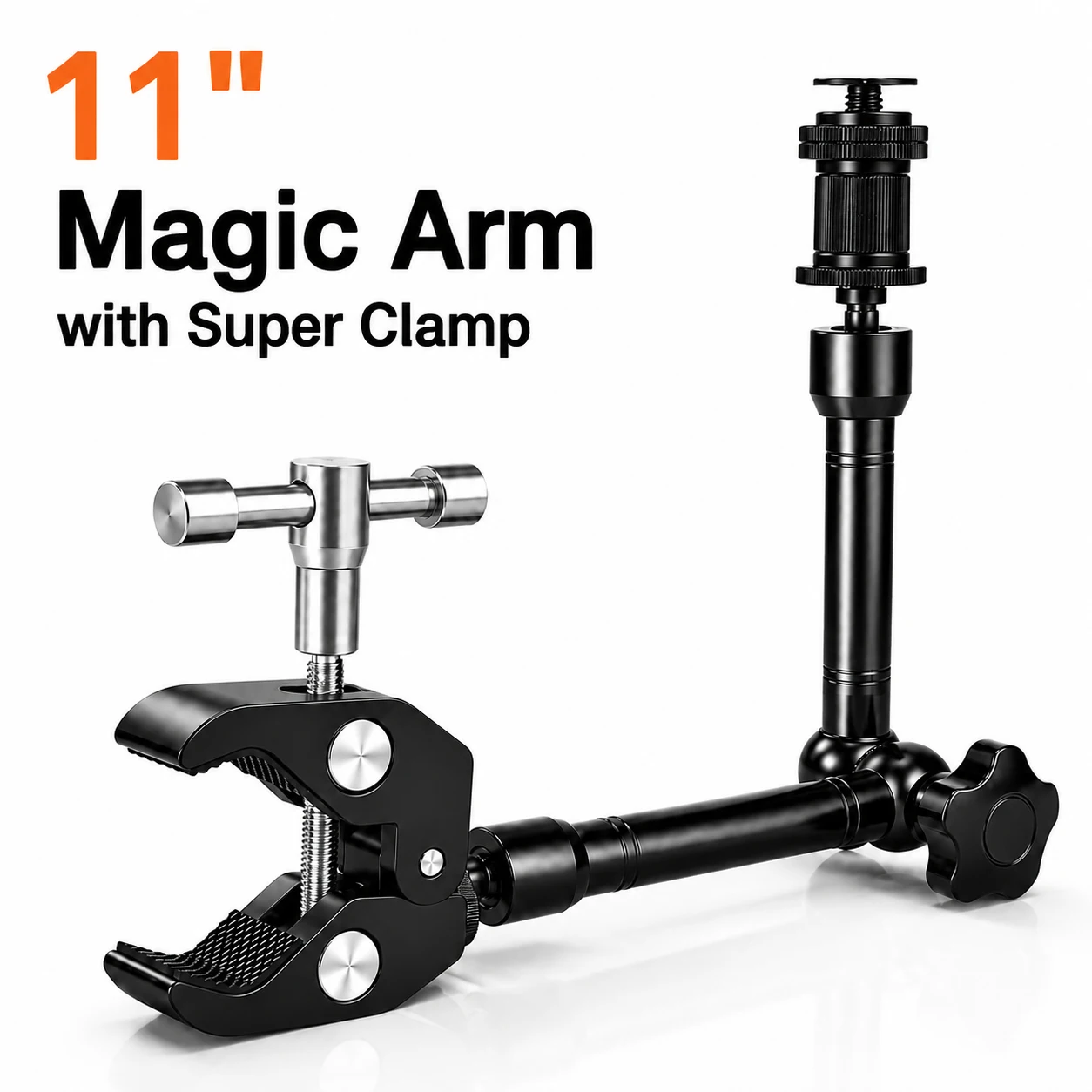 Photography Lighting Description - 11 inch Magic Arm met Super