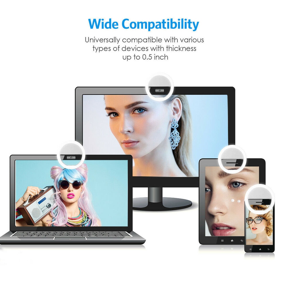 Usb Oplaadbare Led Selfie Ring - Photography Lighting Game recensie en prijs
