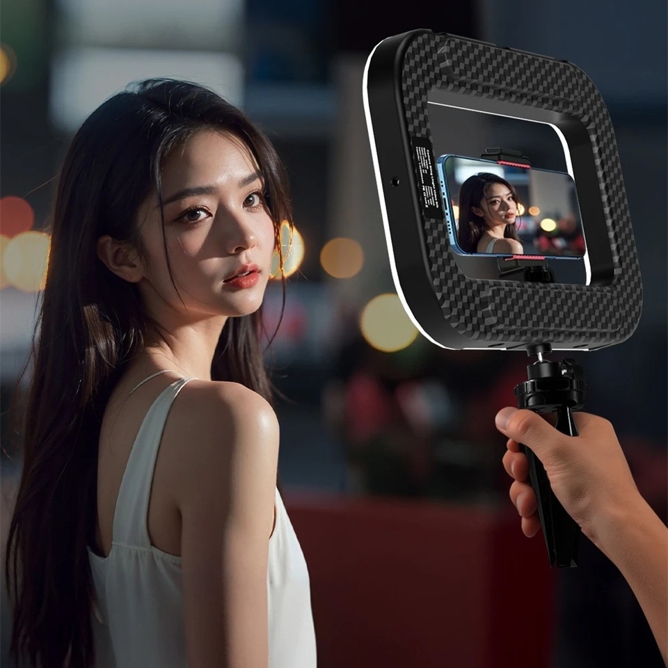 Selfie-vullicht, fotografiever - Photography Mobile Lighting recensie en prijs