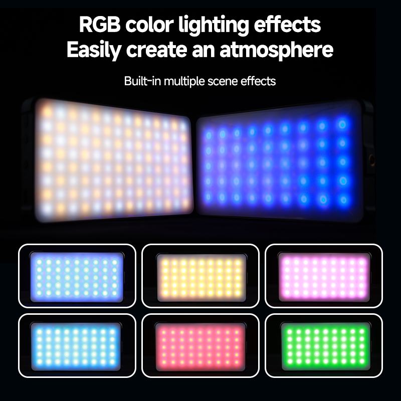 RGB LED-videolamp Vul rechte z - Photography Lighting Game recensie en prijs