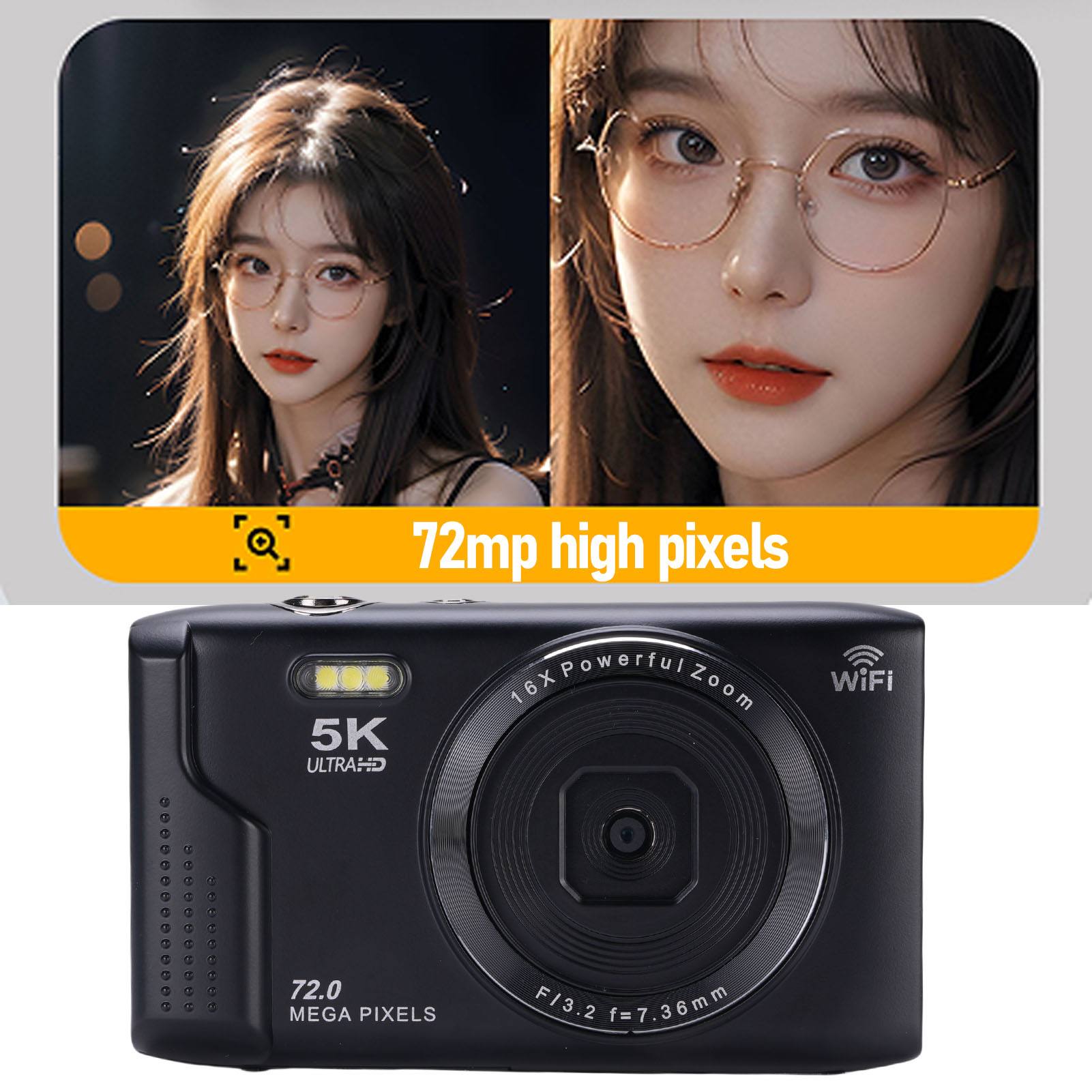 5K digitale camera 72MP 16X zo - Photography Lighting For Beginners recensie en prijs