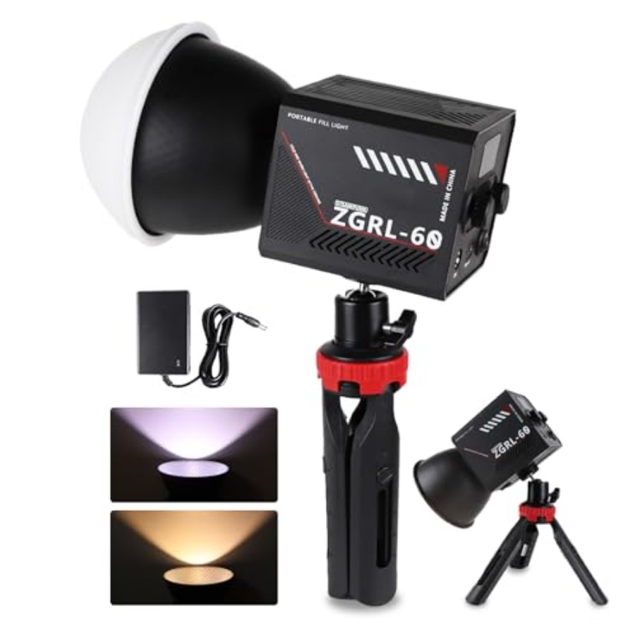 60W COB LED-videolamp Handheld - Photography Lighting Handheld recensie en prijs