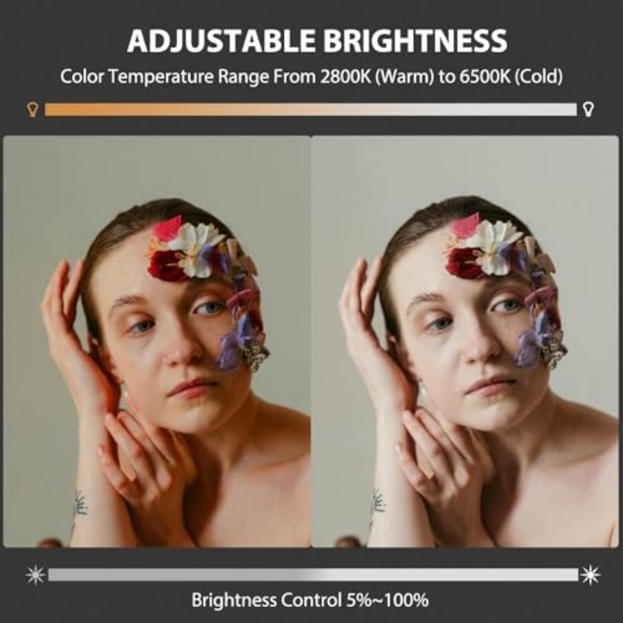 60W COB LED-videolamp Handheld - Photography Lighting Handheld recensie en prijs