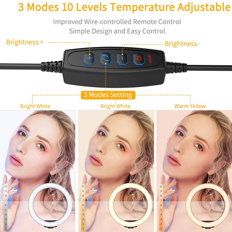10 inch Selfie Ring Light Foto - Photography Lighting Description recensie en prijs