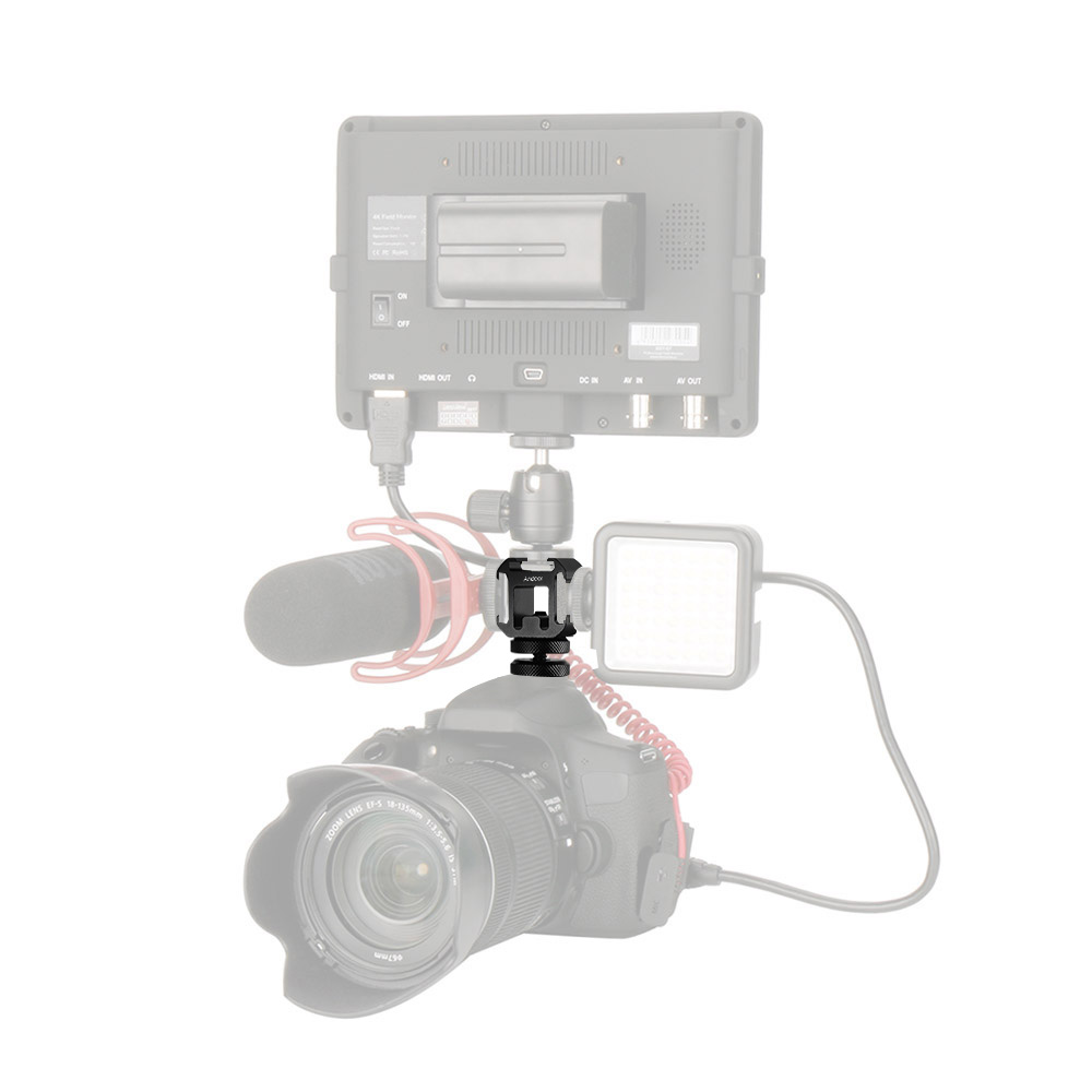 Andoer 3-Cold Shoe Mount Adapt - Photography Lighting Description recensie en prijs