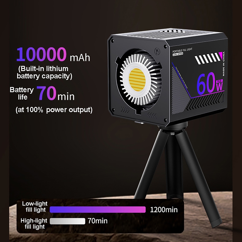 60W RGB Videolamp Draagbare LE - Photography Lighting Handheld recensie en prijs