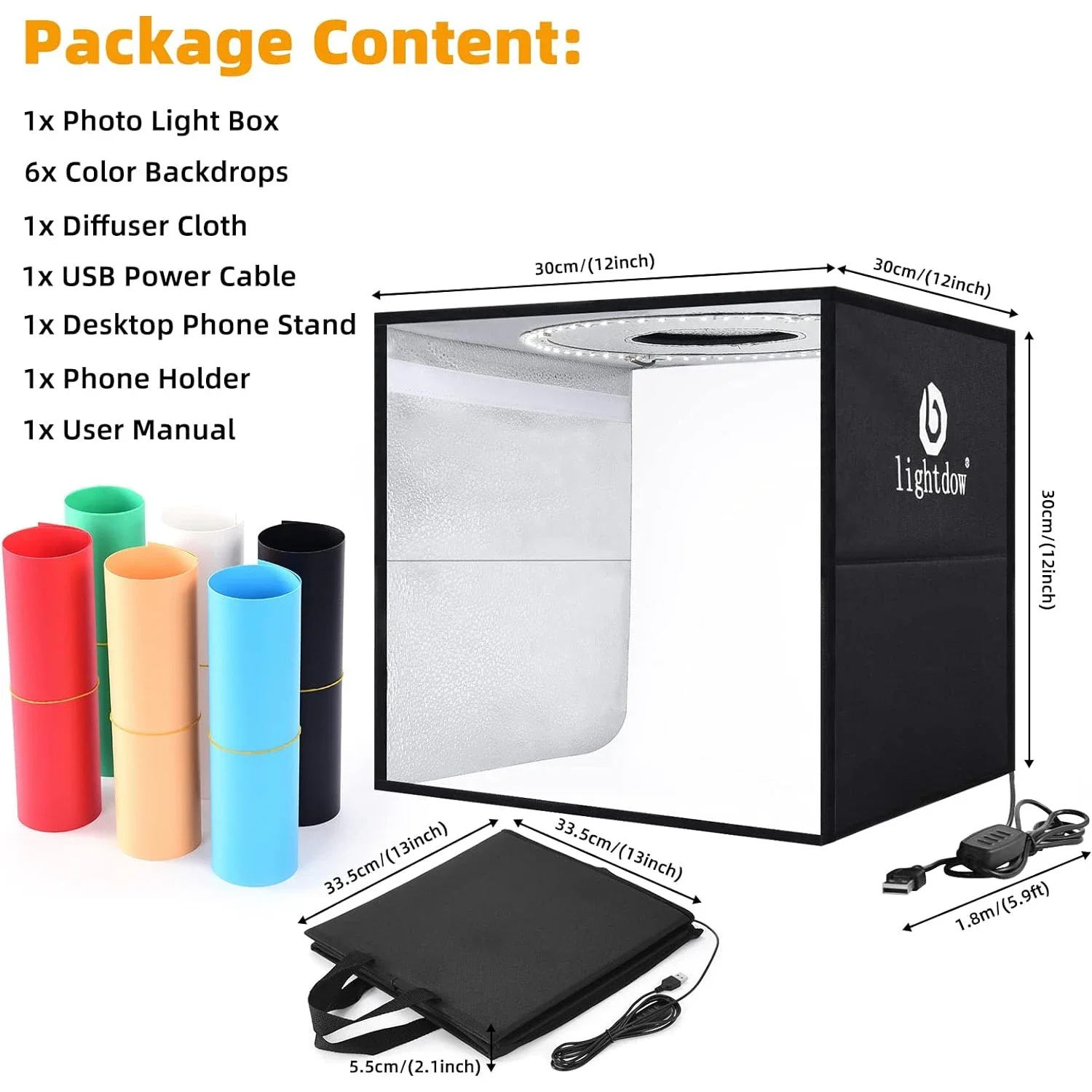 Lightdow Dimbare Fotodoos LED  - Photography Lighting Kit Portable recensie en prijs