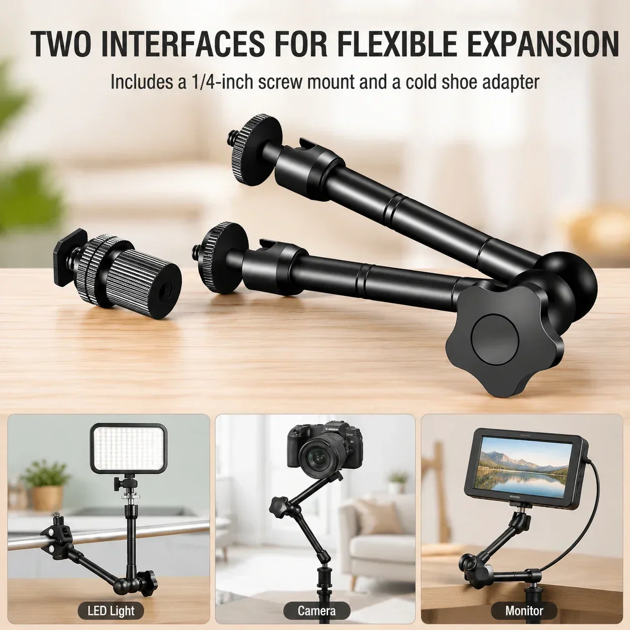 11 inch Magic Arm met Super Cl - Photography Lighting Description recensie en prijs