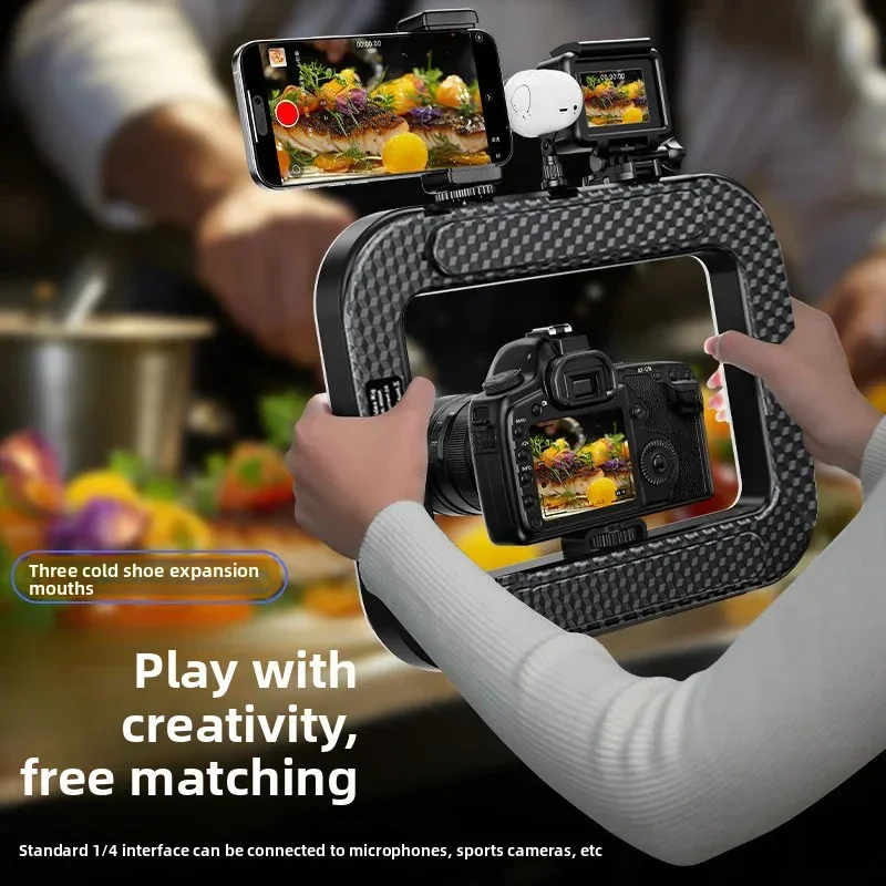 Draagbare handzame ring-LED-la - Photography Lighting Game recensie en prijs