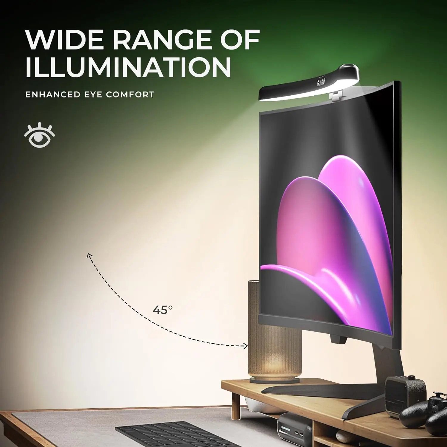 Computermonitor Lichtbalk RGB  - Photography Lighting Game recensie en prijs